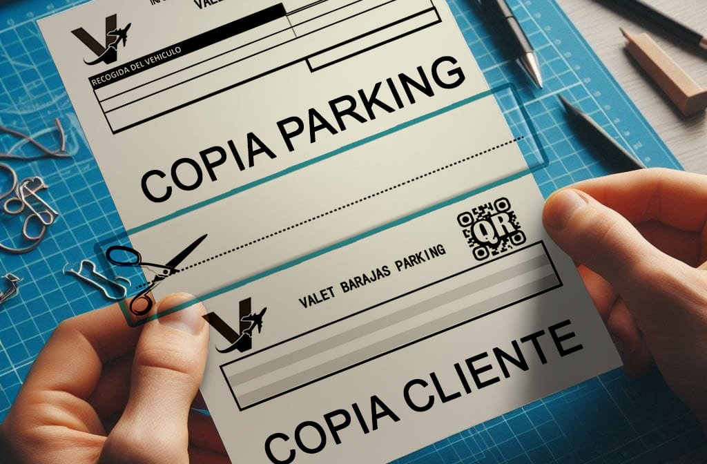 Formulario de contrato eco-friendly en Valet Barajas